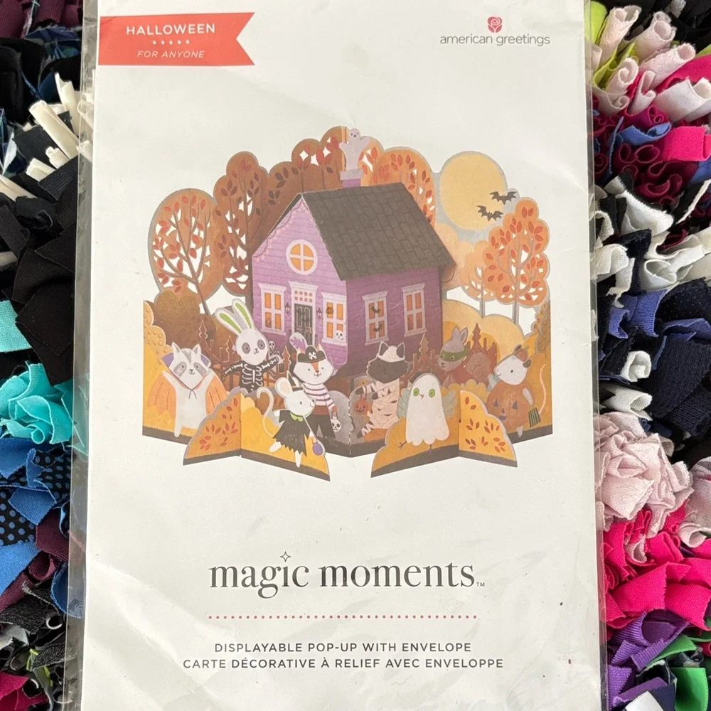 🆕American Greetings Halloween Displayable Pop Up Card
